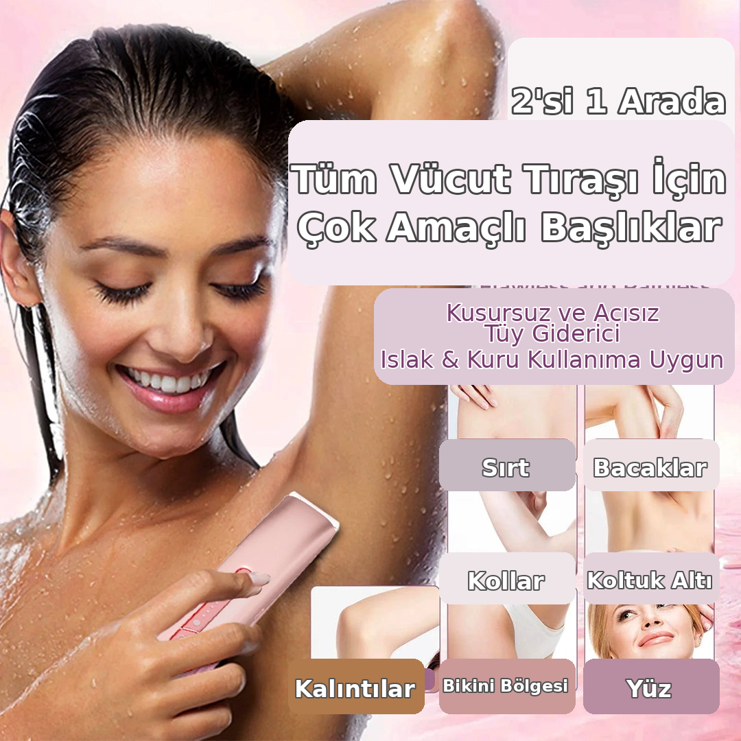 KOSSEYMI™ 2’si 1 Arada Bikini Trimmer