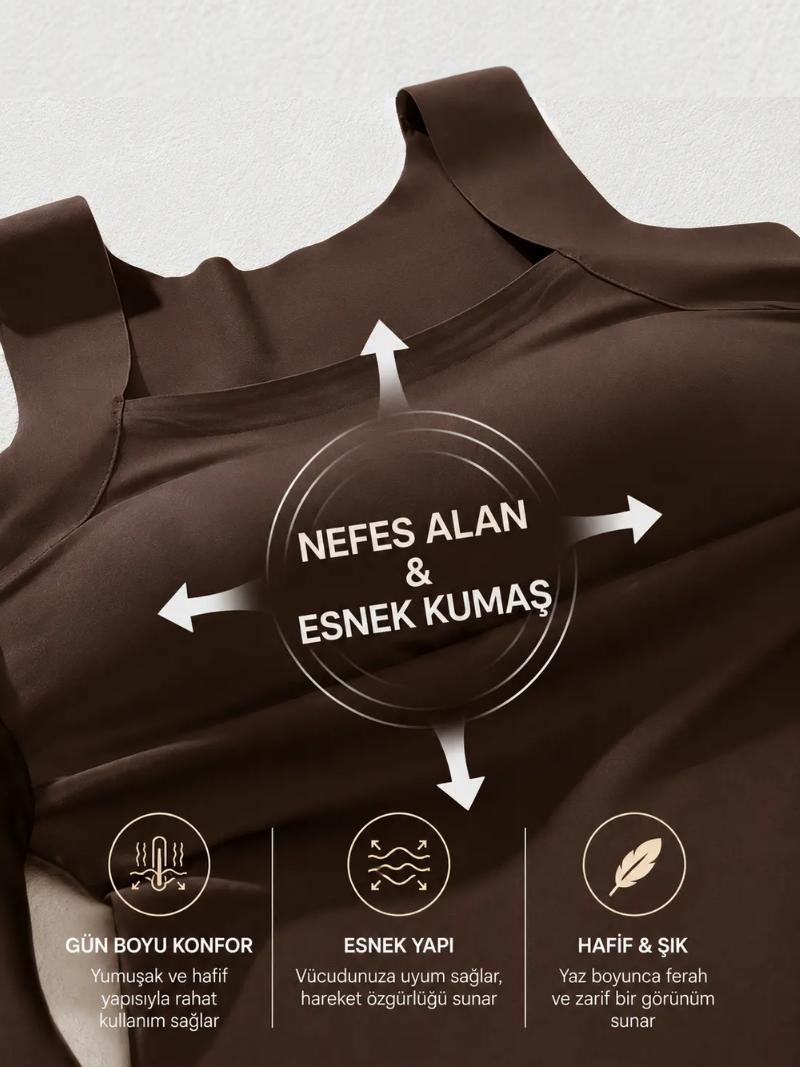 Kosseymi™ Dahili Sütyenli Toparlayıcı Atlet